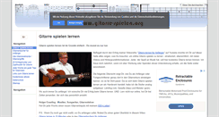 Desktop Screenshot of gitarre-spielen.org